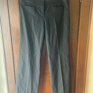 Burberry Charcoal Pinstripe Trousers